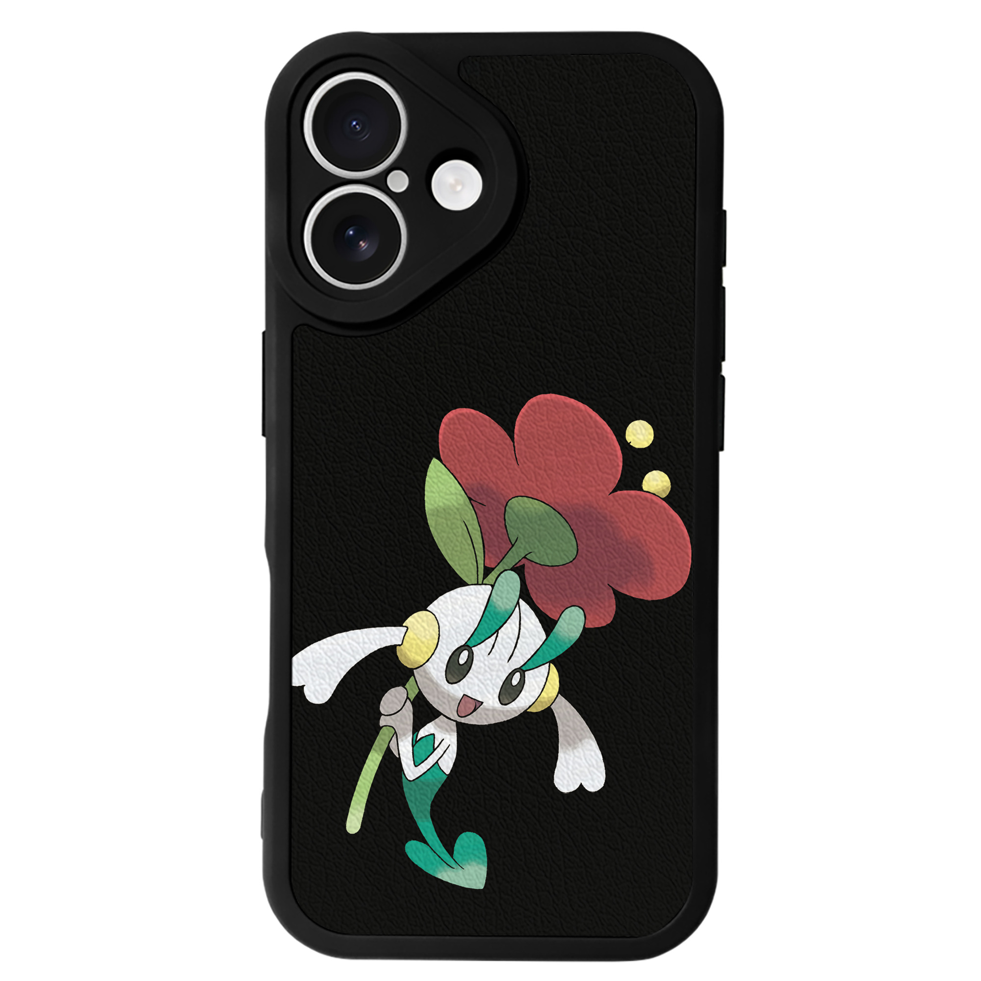 （画像用） ポケットモンスター Pokémon 【iPhone 16シリーズ対応】シリコンスマホケース（レザー調） 材質：シリコン